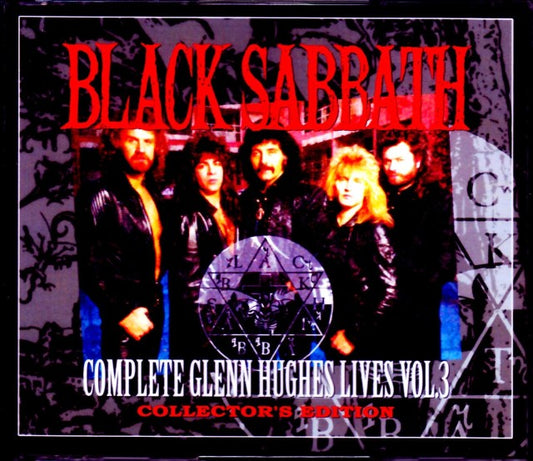 Black Sabbath, Glenn Hughes Black Sabbath/USA Tour 1986 Collection