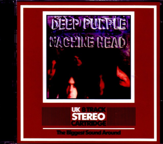 Deep Purple Deep Purple/Machine Head UK 8 Track Stereo Cartridge
