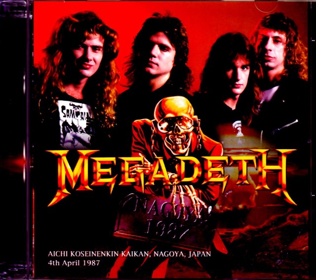 Megadeth/Aichi,Japan 1987