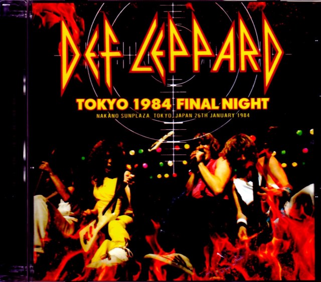 Def Leppard /Tokyo,Japan 1.26.1984