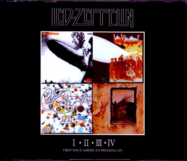 Led Zeppelin/I・II・III・IV US Original LP Ver. Collection