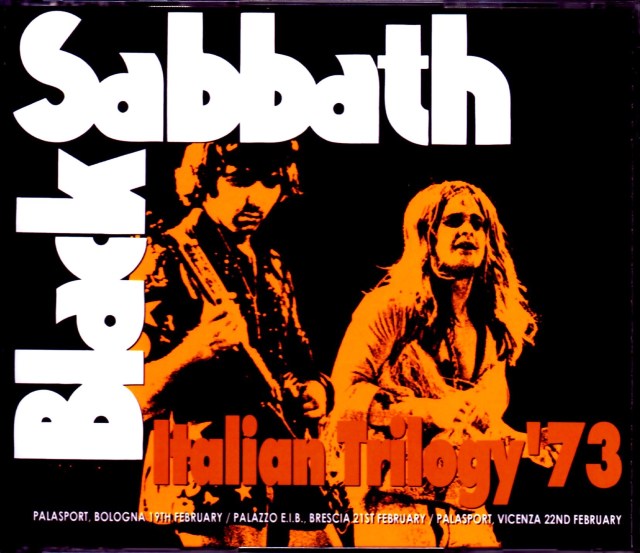 Black Sabbath Italy Tour 1973 Collection