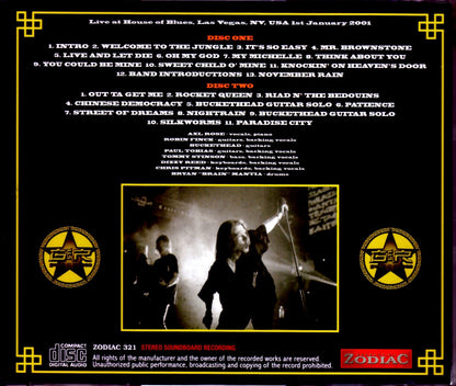 Guns N’ Roses/NV,USA 2001 SBD Ver.