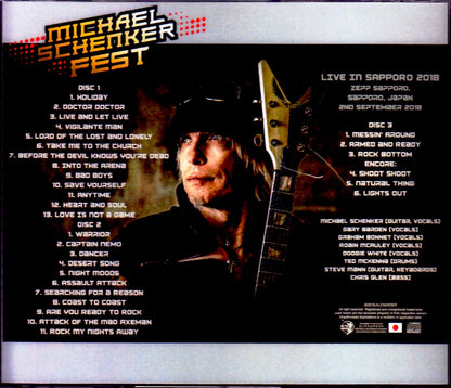 Michael Schenker Fest/Sapporo,Japan 2018 S & V