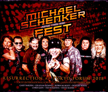 Michael Schenker Fest/Tokyo,Japan 9.5.2018