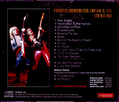 Judas Priest Judas Priest/IL,USA 1981 Upgrade & more