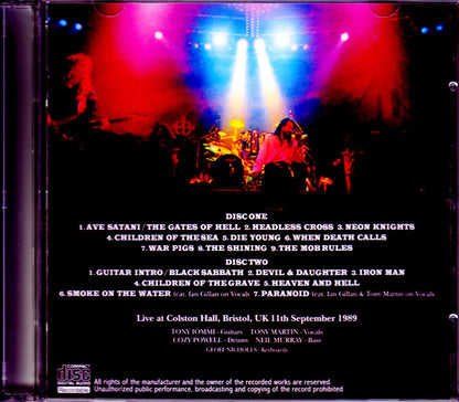 Black Sabbath/UK 1989