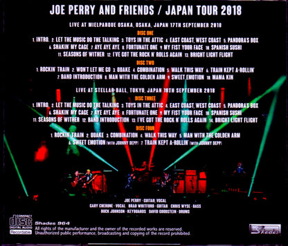 Joe Perry/Osaka & Tokyo,Japan 2018