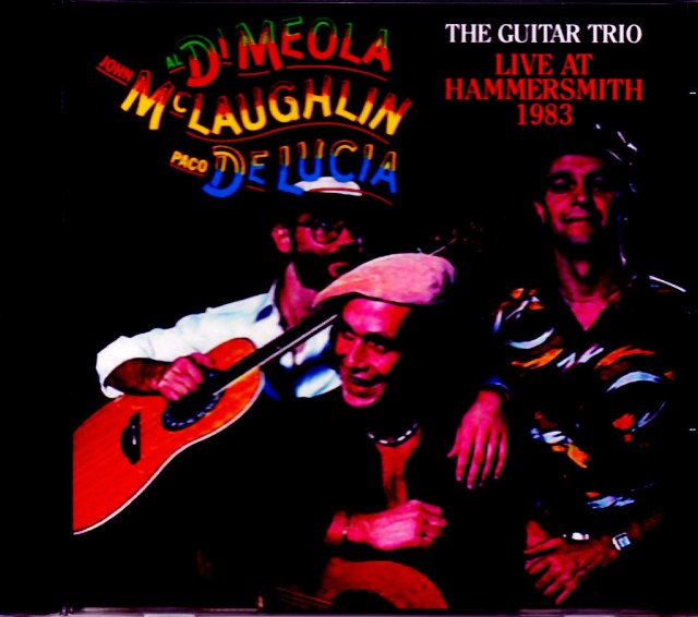 Guitar Trio Al di Meola,John McLaughlin,Paco de Lucia/London,UK 1983