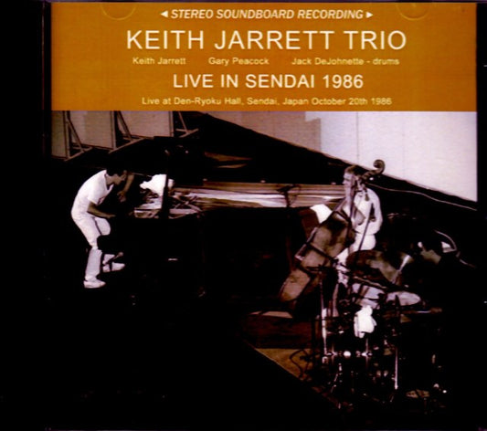 Keith Jarrett Trio Keith Jarrett/Miyagi,Japan 1986