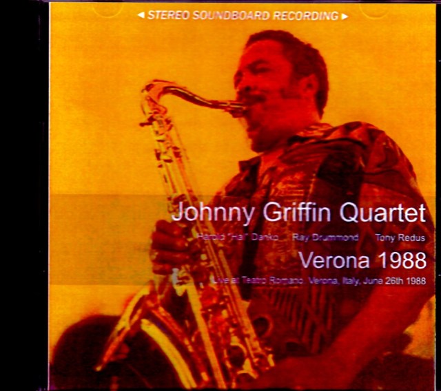 Johnny Griffin Quartet Johnny Griffin/Italy 1988