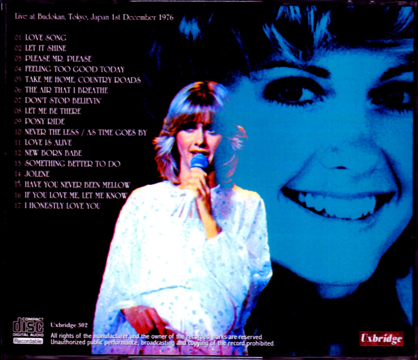 Olivia Newton-John/Tokyo,Japan 1976 Original Ver.