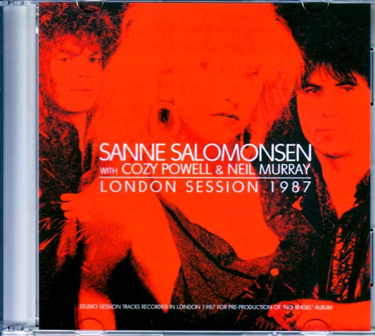 Sanne Salomonsen, Cozy Powell Sanne Salomonsen/London, UK 1987