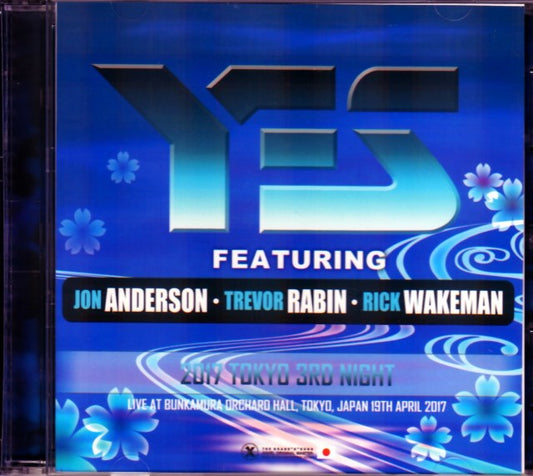 Yes Jon Anderson, Trevor Rabin, Rick Wakeman Yes/Tokyo,Japan 4.19.2017 Matrix Ver