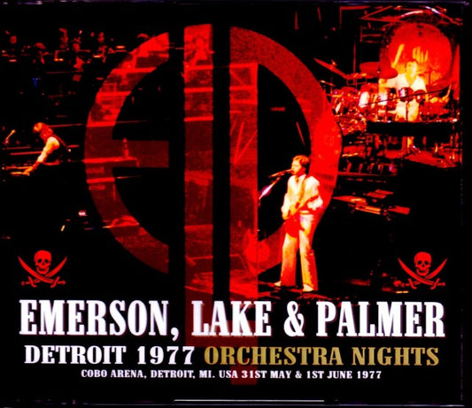 EL & P Emerson,Lake & Palmer Emerson,Lake & Palmer/MI,USA 1977 2Days