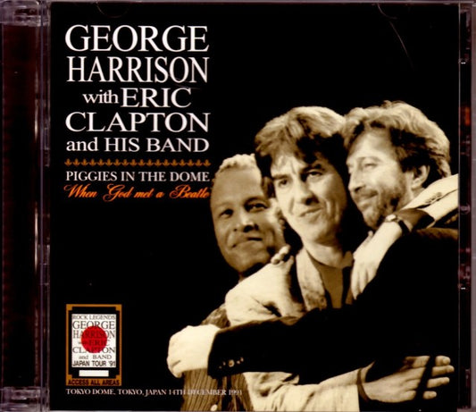 George Harrison, Eric Clapton George Harrison/Tokyo, Japan 12.14.1991