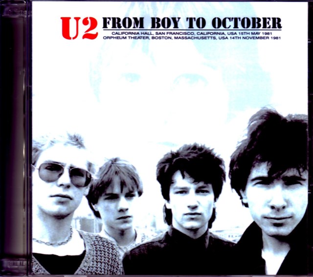 U2 /CA,USA 1981 & more