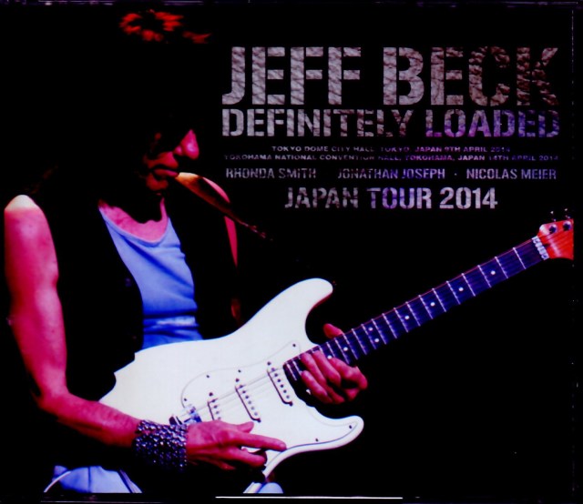 Jeff Beck/Tokyo & Kanagawa,Japan 2014 Another Seat Ver.