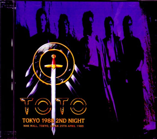 Toto/Tokyo,Japan 4.25.1988