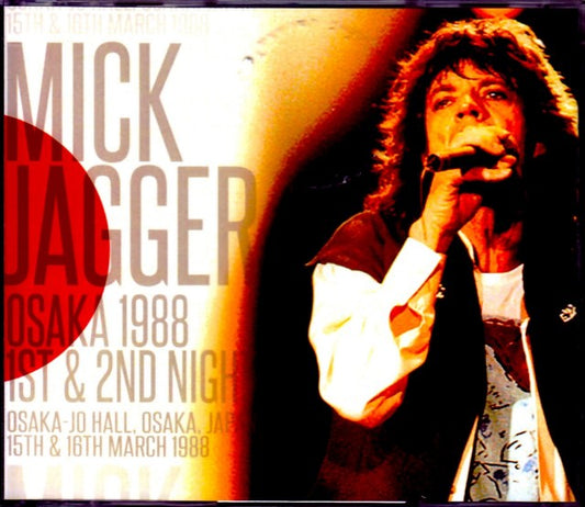 Mick Jagger/Osaka,Japan 1988 2Days Complete