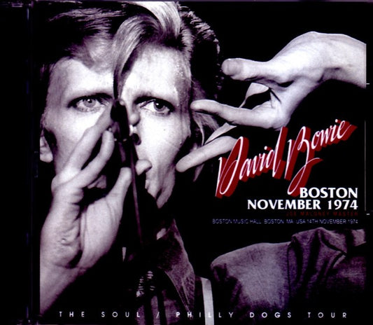 David Bowie /MA,USA 11.14.1974