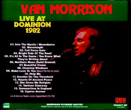 Van Morrison/London, UK 1982