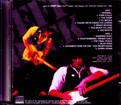 Jeff Beck/CA, USA 1980 Remastered