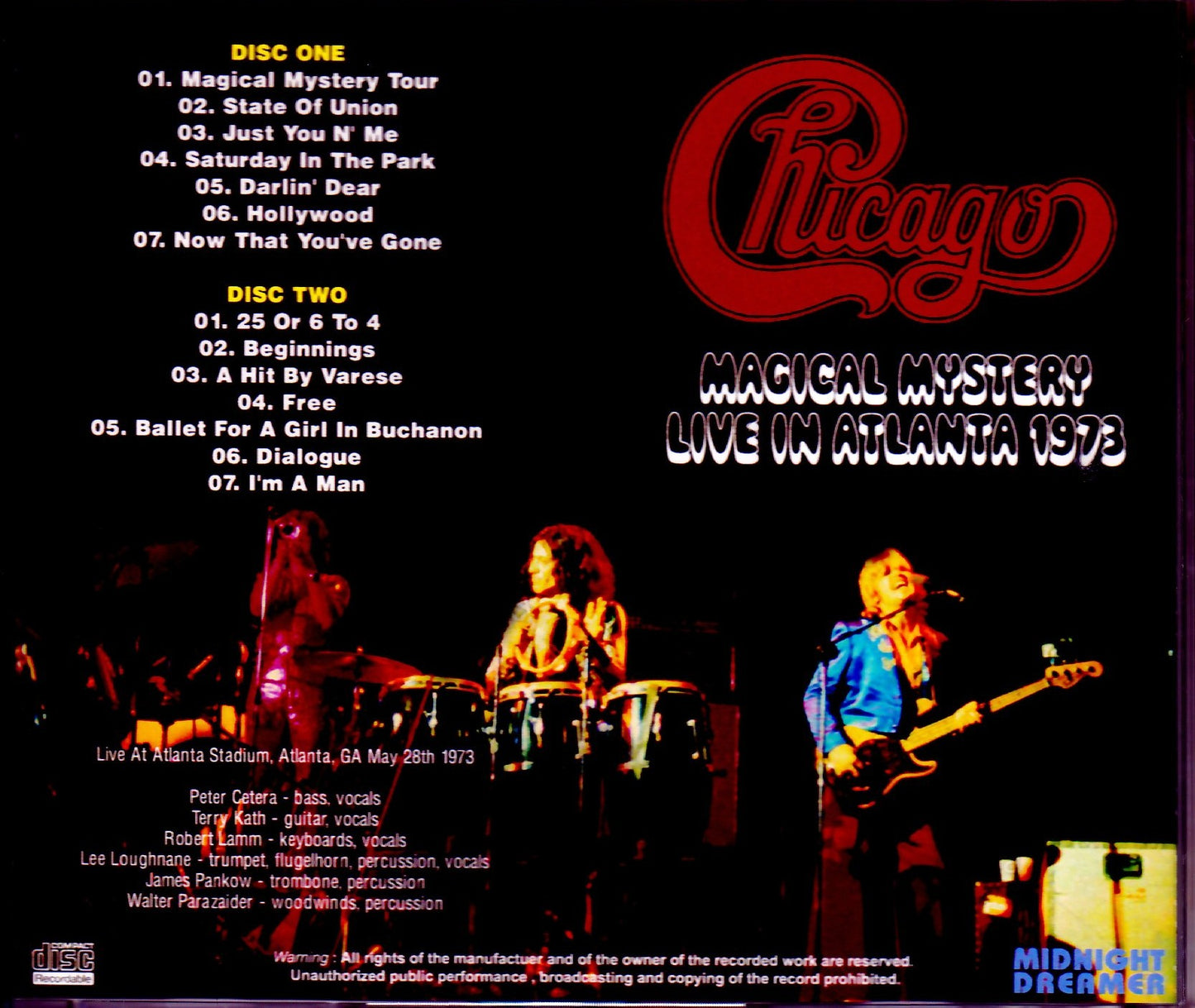 Chicago/GA, USA 1973