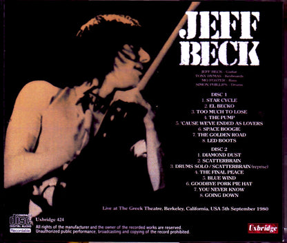 Jeff Beck/CA,USA 9.5.1980