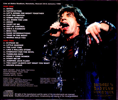 Rolling Stones/Hawaii, USA 1998