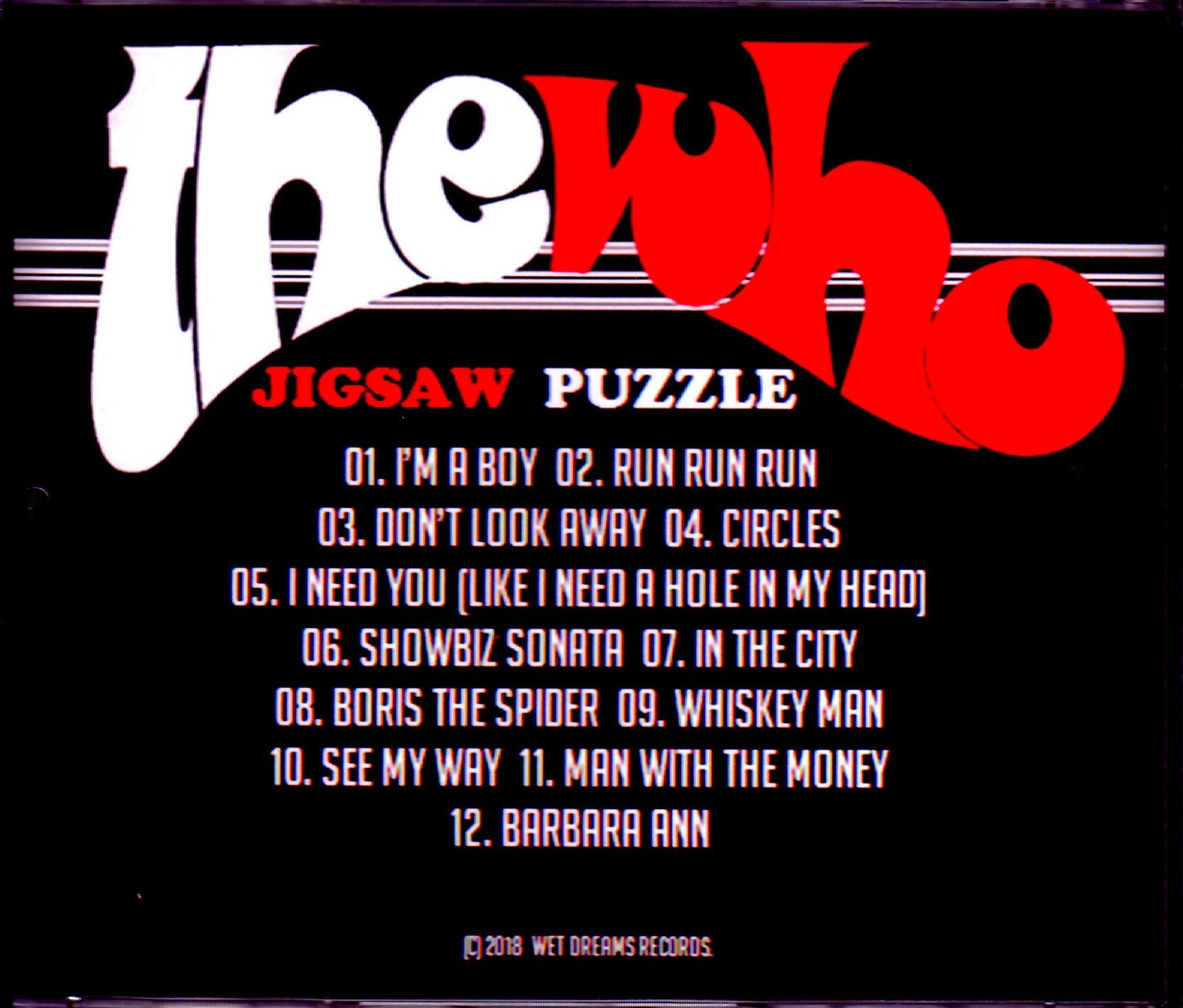 The Who/Unreleased Album 1966 Jigsaw Puzzle