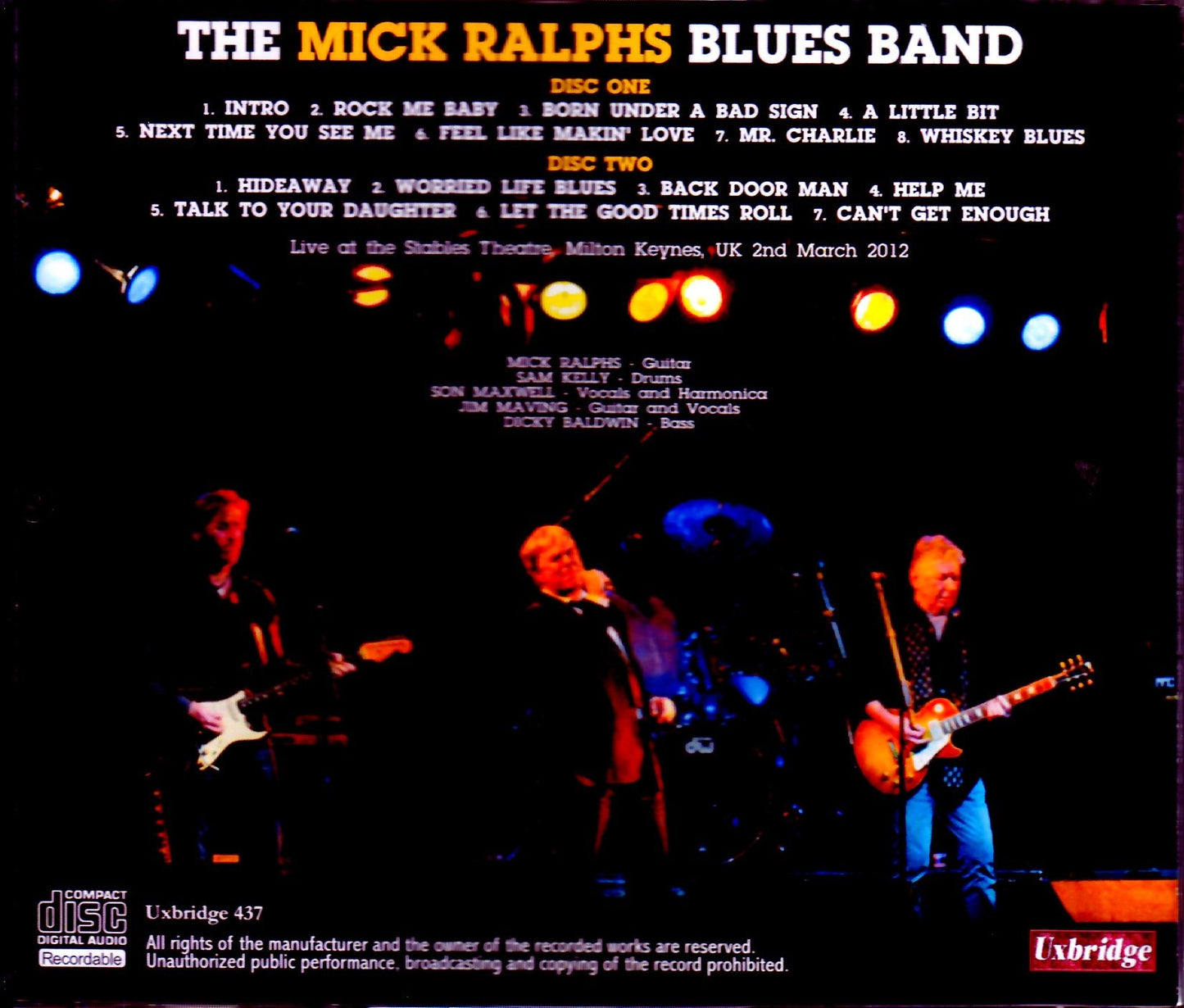 Mick Ralphs Blues Band/UK 2012