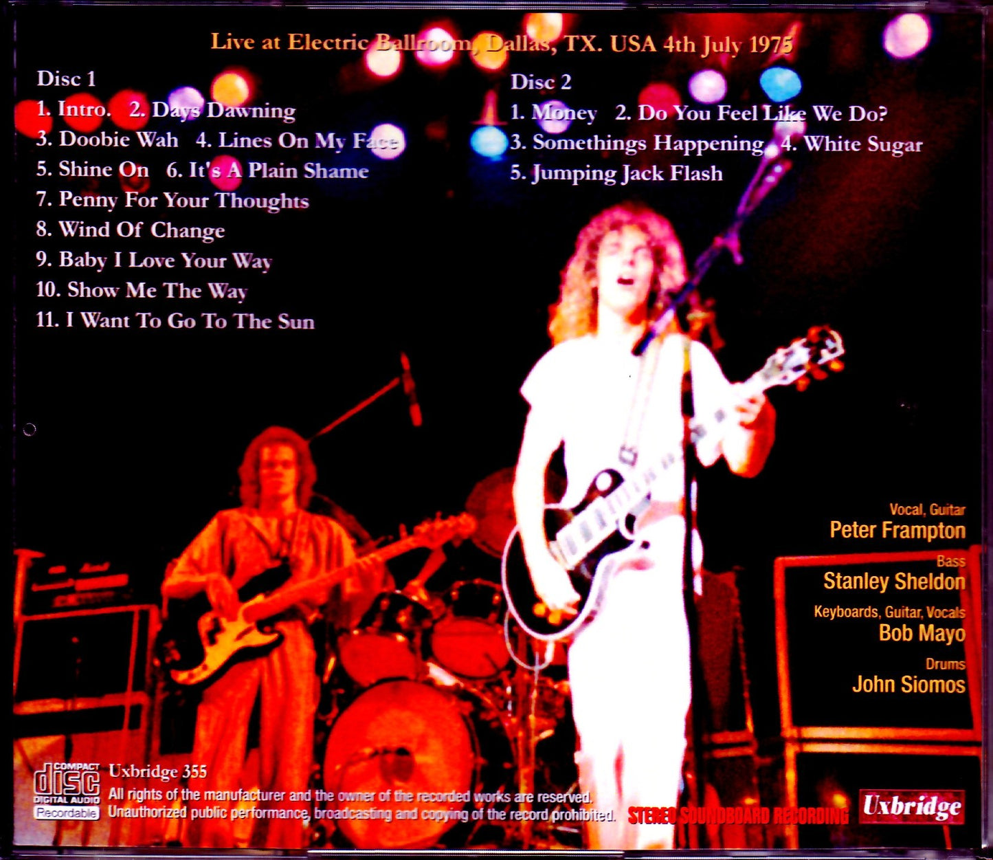 Peter Frampton/TX,USA 1975