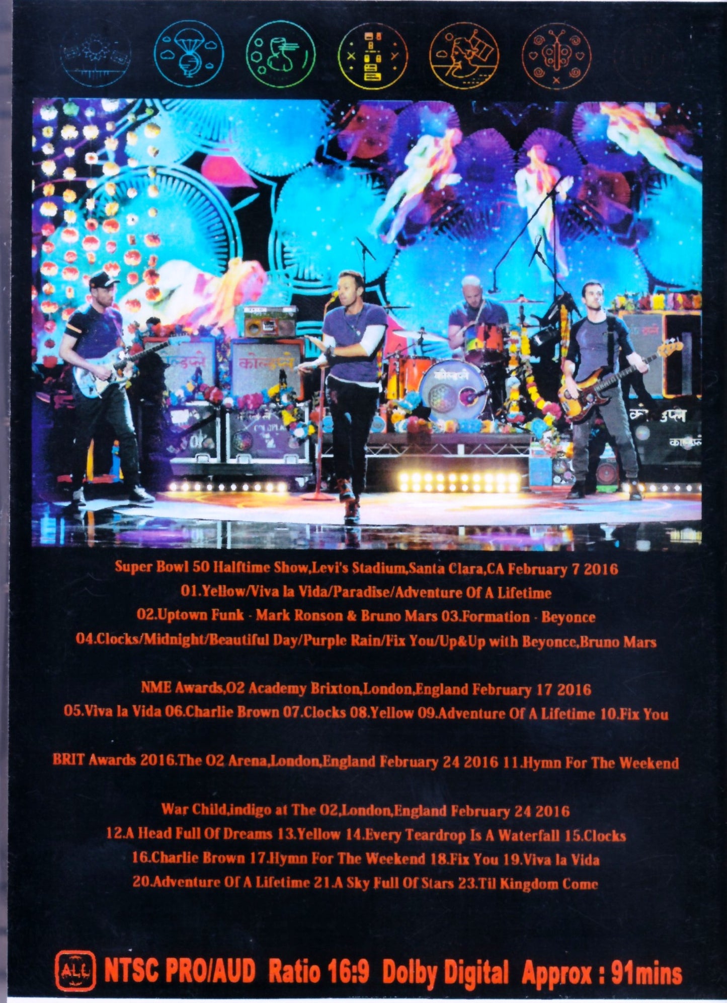 Coldplay/Live Compilation 2016 Feb