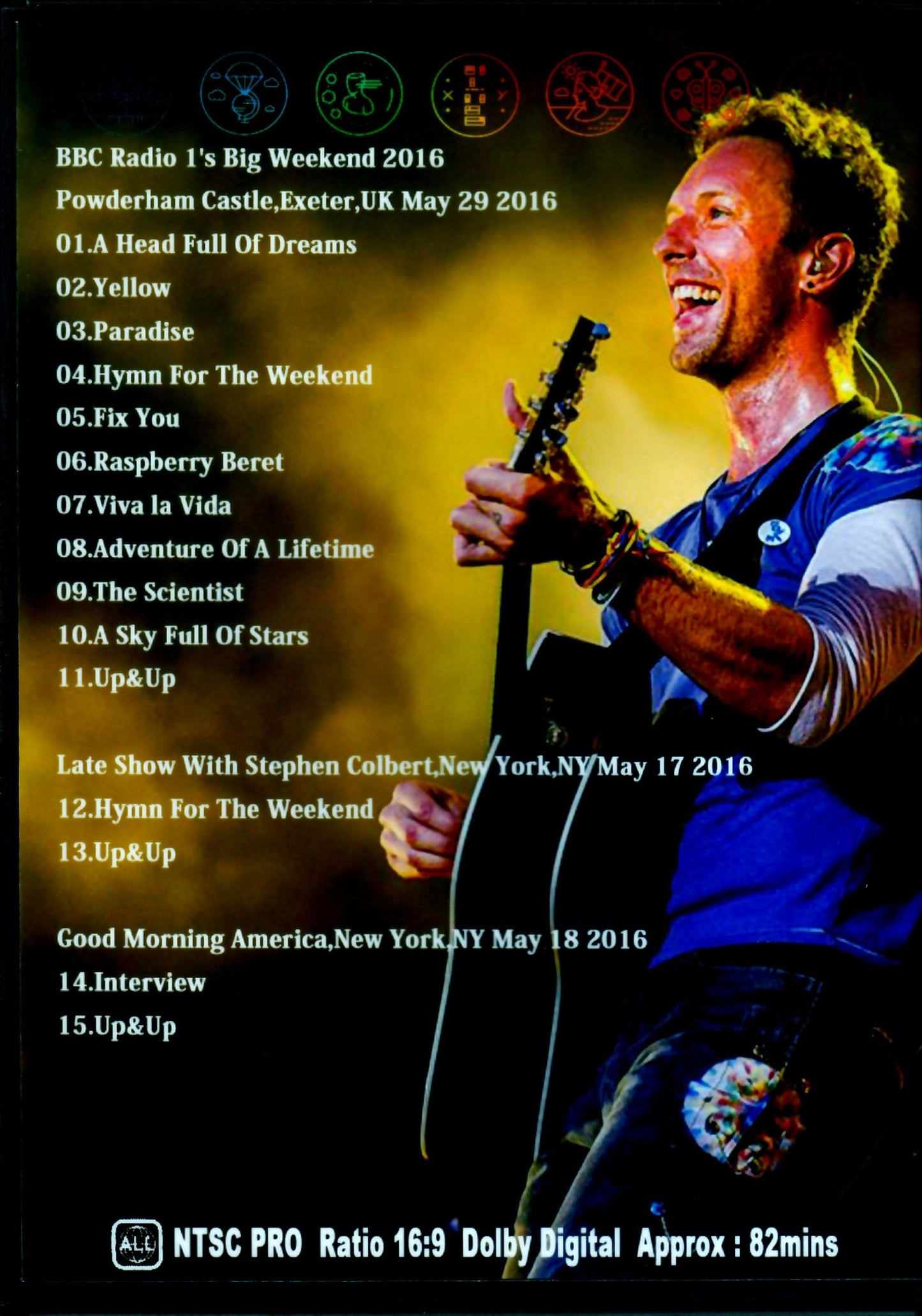 Coldplay/UK 2016 & more