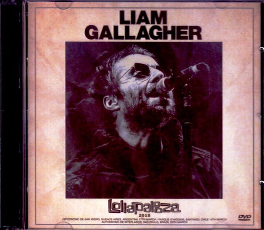 Liam Gallagher/Lollapalooza South America Collection 2018