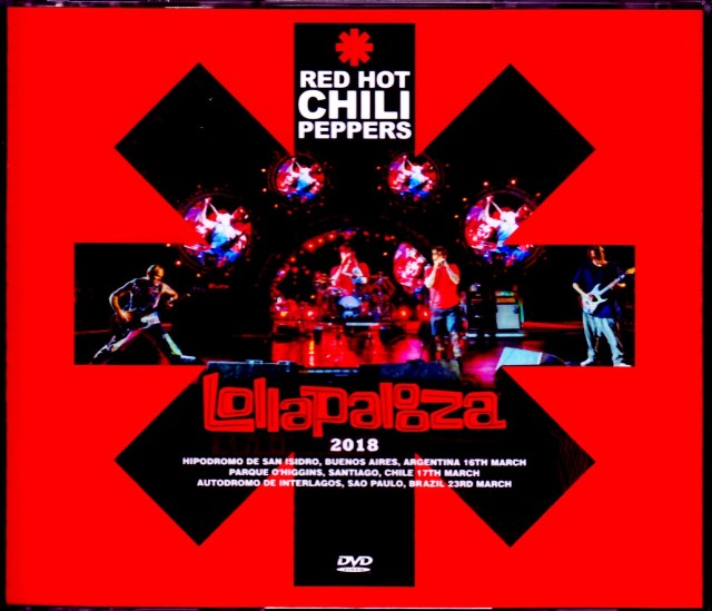 Red Hot Chili Peppers/Lollapalooza South America Collection 2018