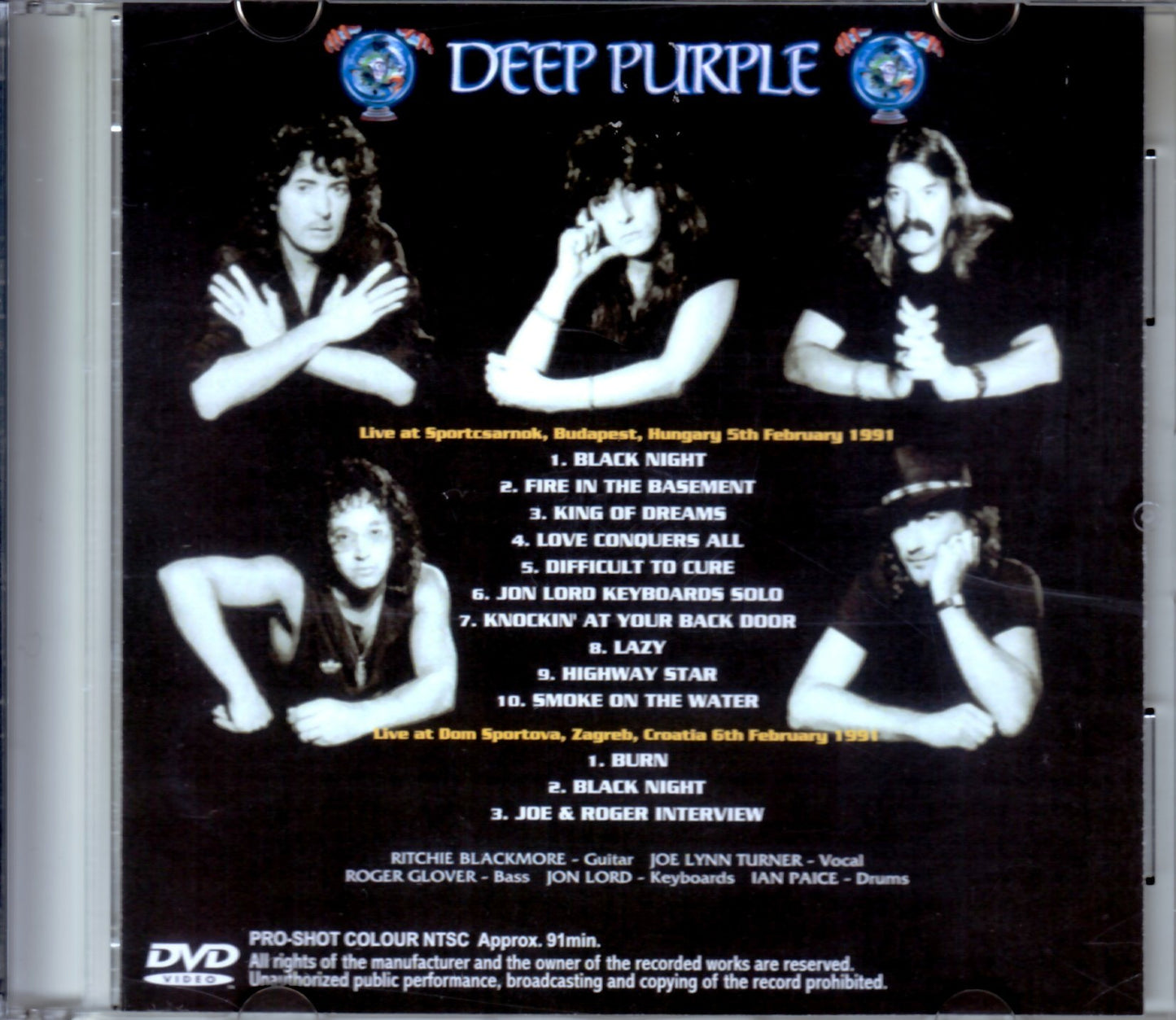 Deep Purple/Hungary 1991 & more