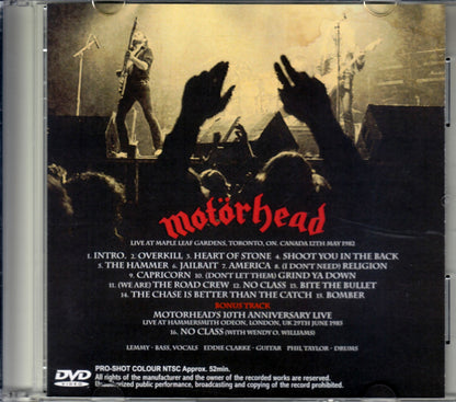 Motorhead/Canada 1982 & more