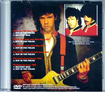 Gary Moore/UK & European TV Appearances