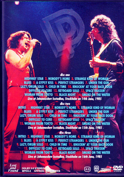 Deep Purple/Sweden 1985 3Days