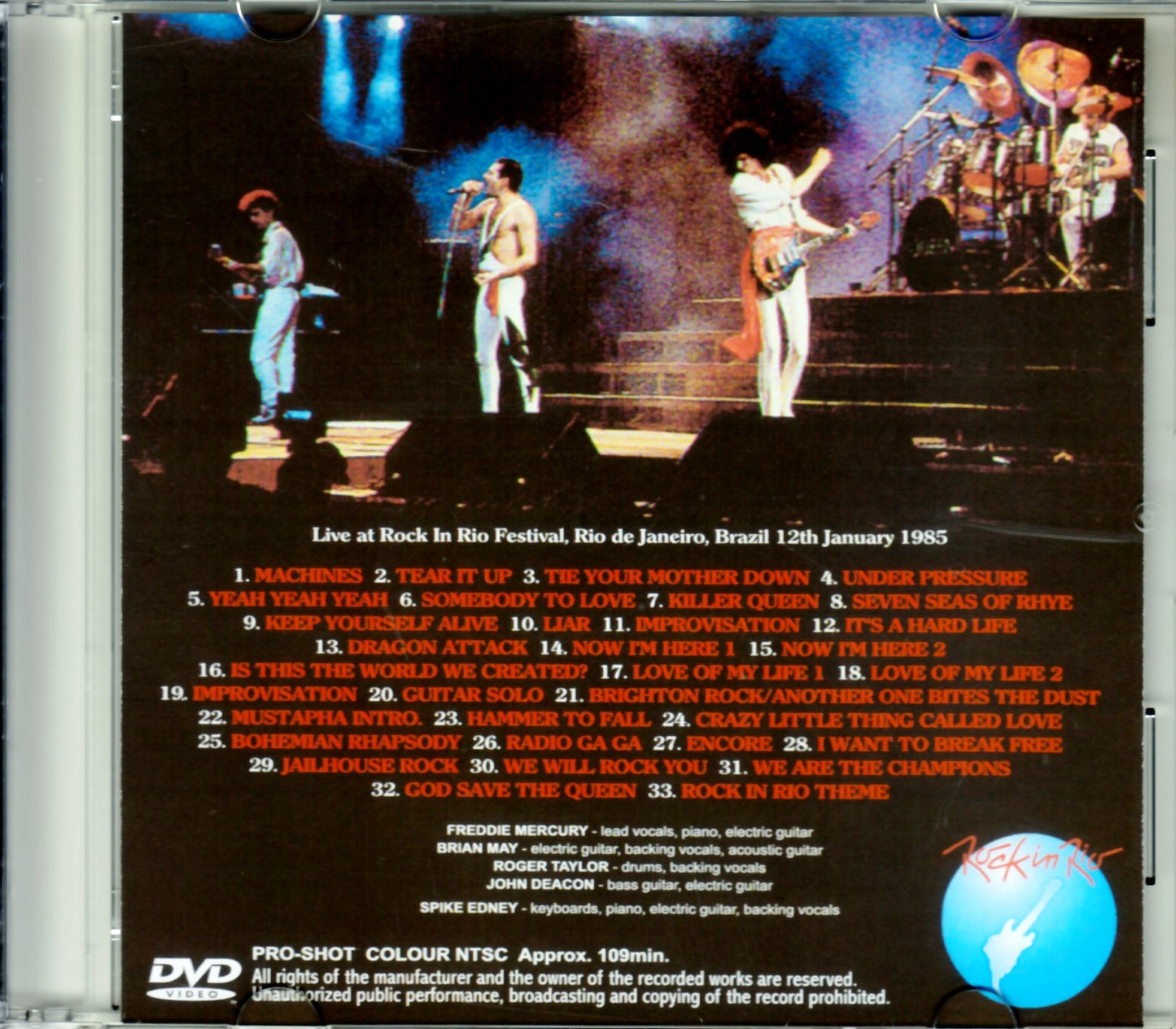 Queen/Brazil 1985 Complete