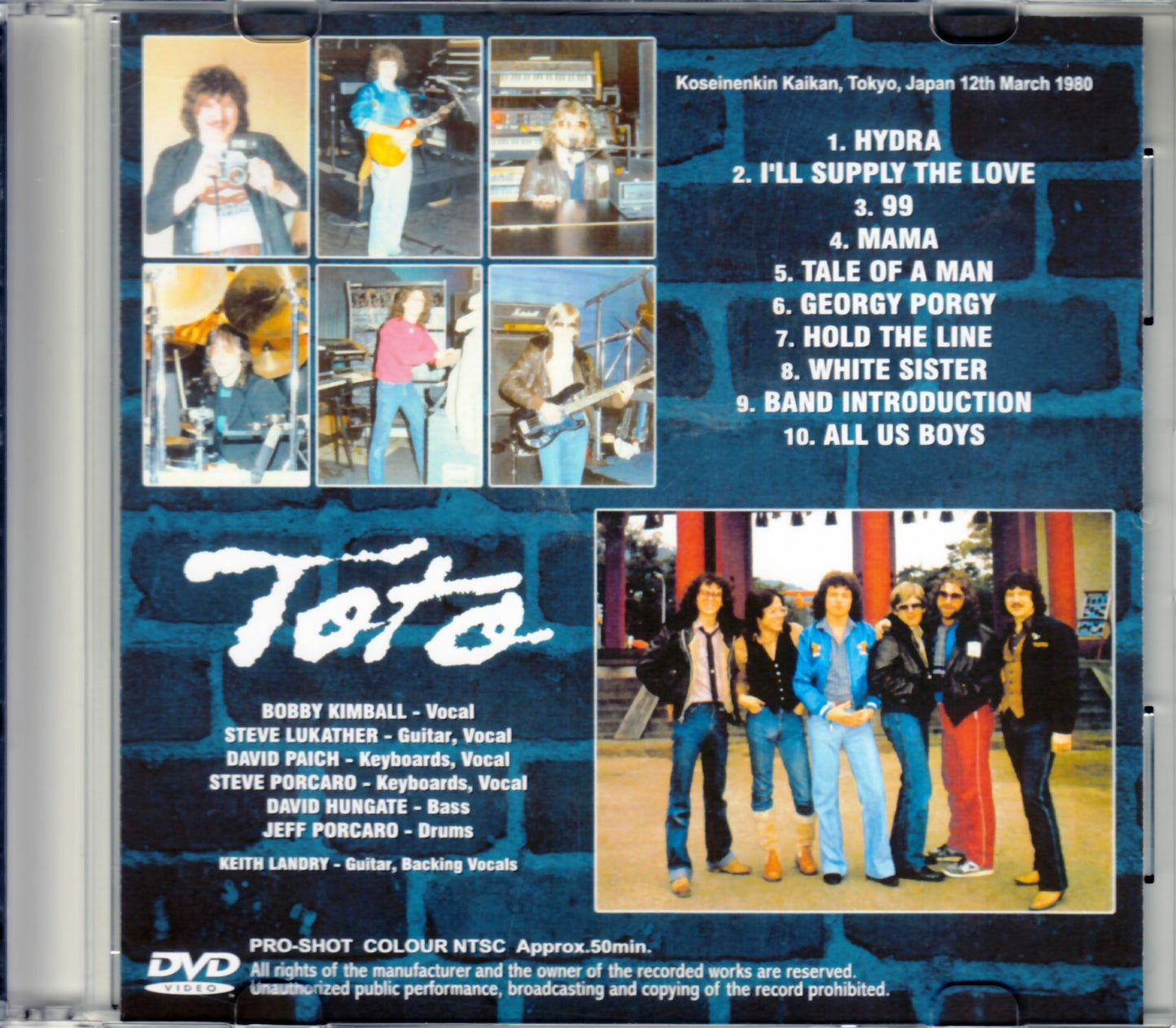 Toto/Tokyo,Japan 1980