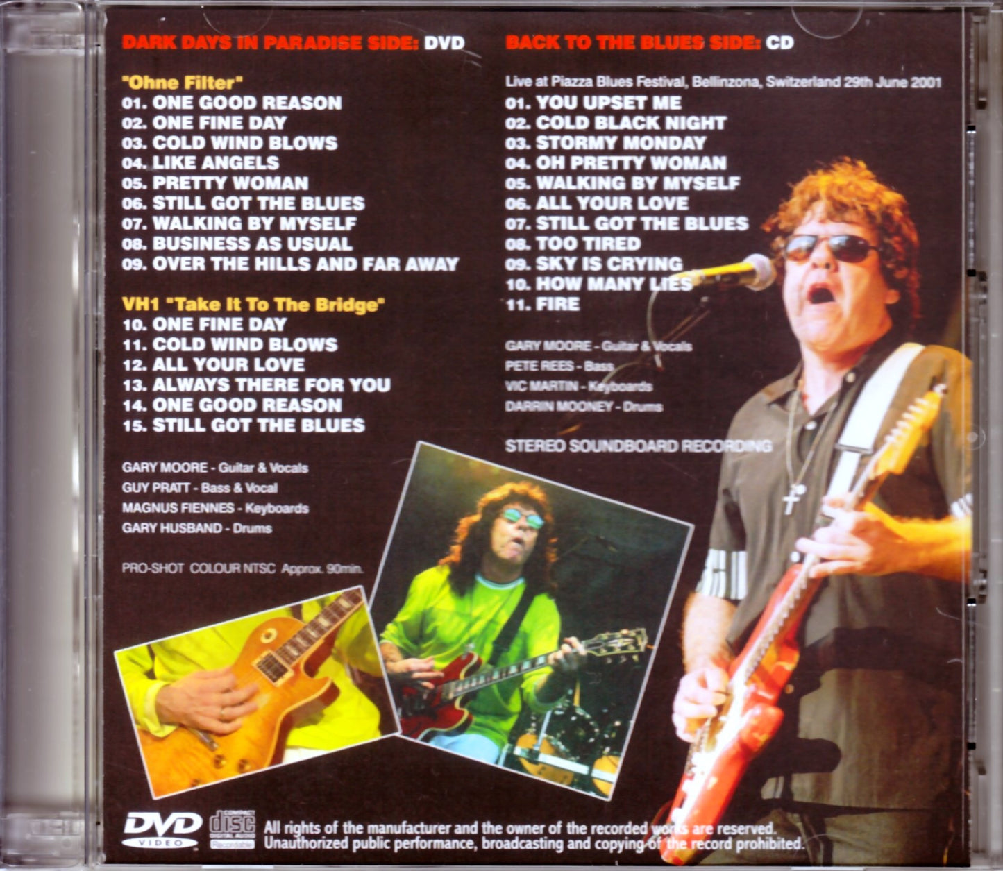 Gary Moore/Switzerland 2001 & more