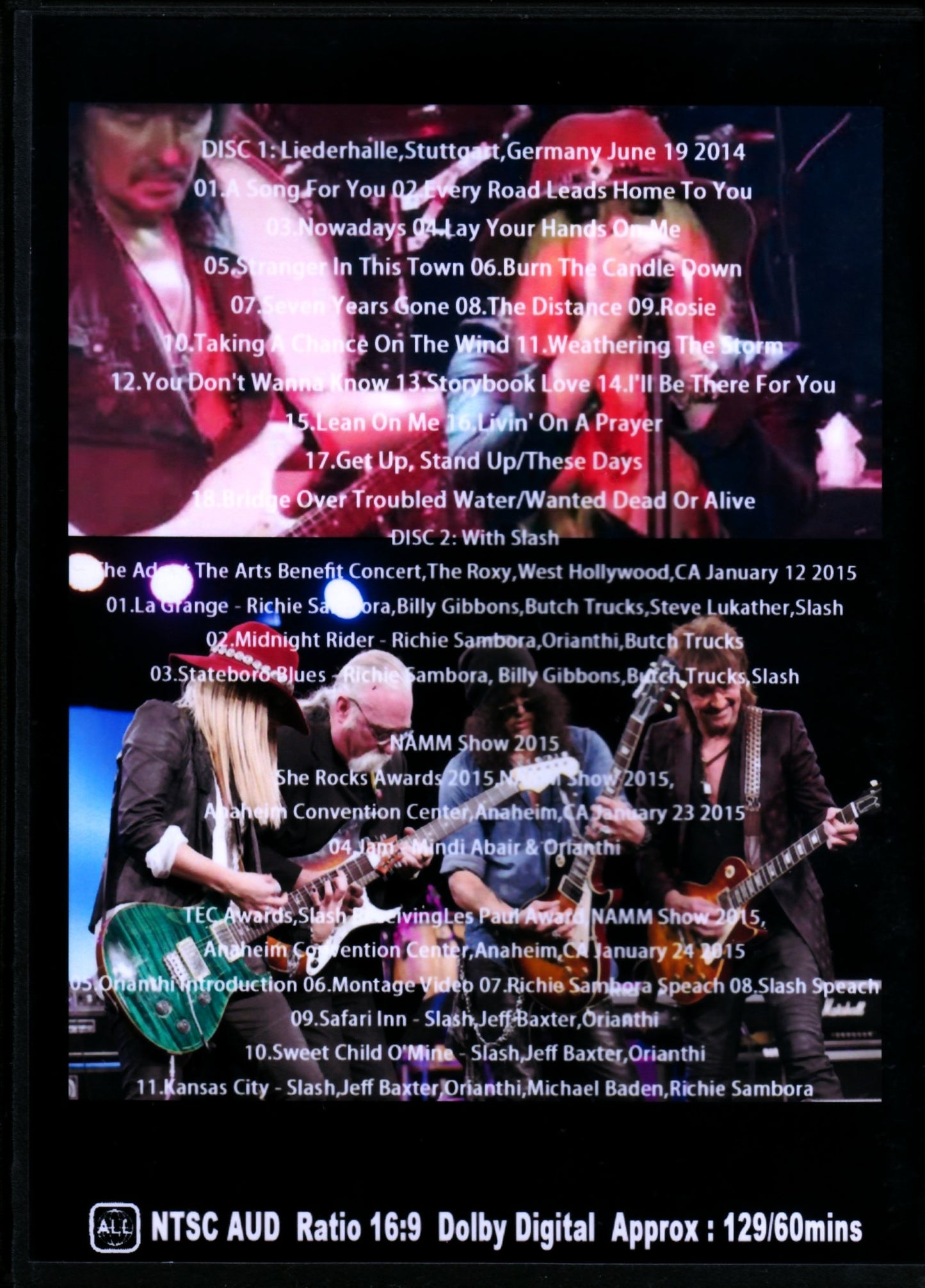 Richie Sambora,Orianthi/Germany 2014 & more