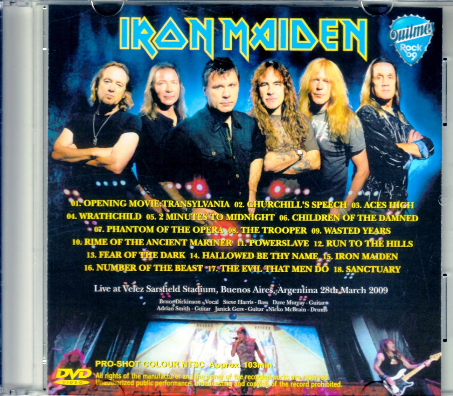 Iron Maiden/Argentina 2009