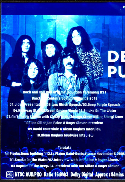 Deep Purple/Ny,USA 2016 & more