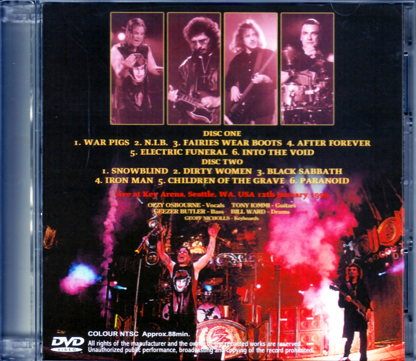 Black Sabbath/WA, USA 1999