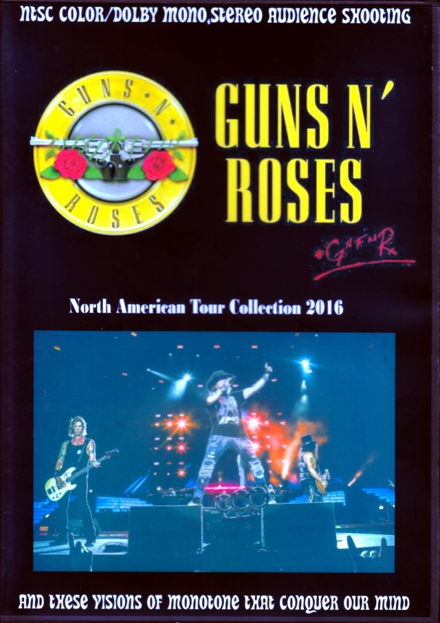 Guns N' Roses Guns N' Roses/North American Tour Collection 2016