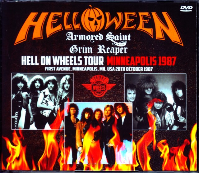 Helloween, Armored Saint, Grim Greaper Halloween/MN, USA 1987